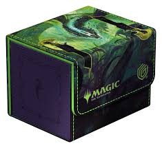 Magic the Gathering Deck Case: sidewinder 100+ Xenoskin MTG - Tarkir: Dragonstorm 2 [Emergent Ultimatum]